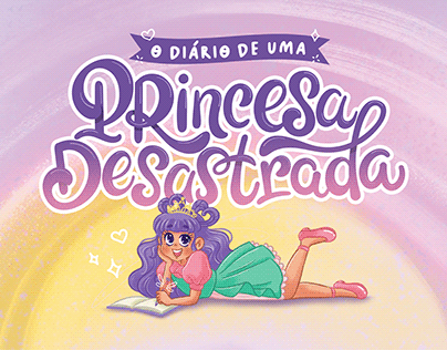 Livro Ilustrado - O Diário de uma Princesa Desastrada