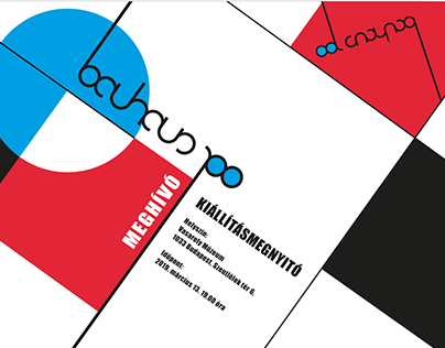 BAUHAUS 100 - Arculat / Branding for jubilee