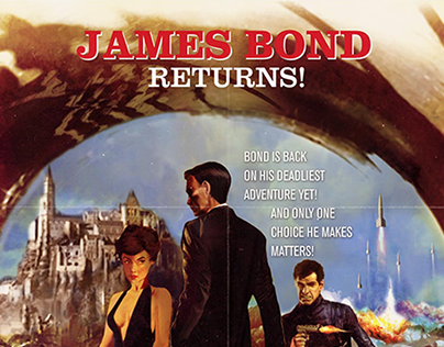 James Bond poster for NBC's series Timeless