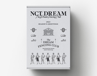 NCT DREAM 2023 Season’s Greetings Graphic design