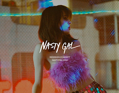 NASTY GAL — E-Commerce Redesign Concept