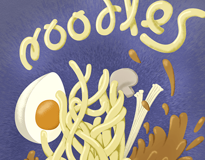 'Noodles' - Personal Illustration