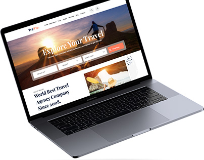 Explore Your Travel website design