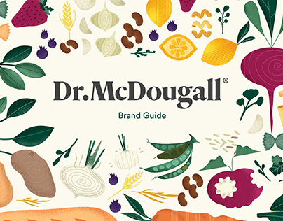 Dr. McDougall Brand Guide + Illustrations