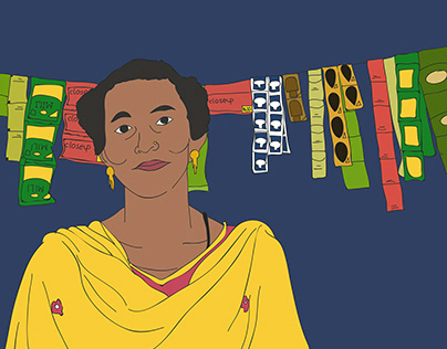 Women Entrepreneurs CSR Project - Illustrations