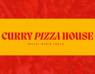 Curry Pizza House | Social Media Creatives