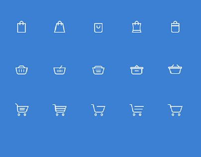 15 Shopping Icon Set