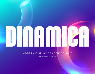 Dinamica – Modern Display Condensed Sans