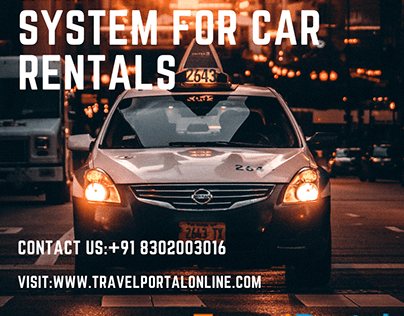 Online booking system for Car Rentals
