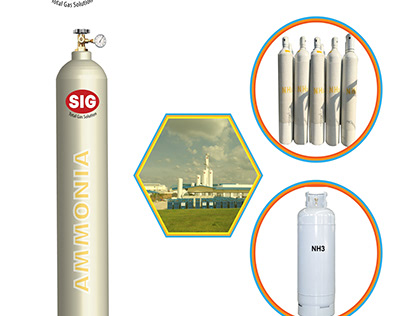 Industrial Ammonia Gas