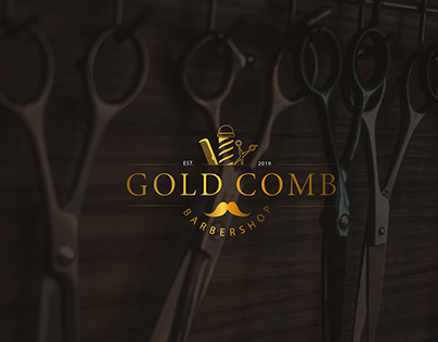 Gold Comb Logo