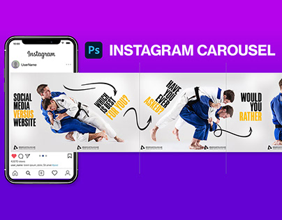 How to Design Instagram Carousel in Photoshop