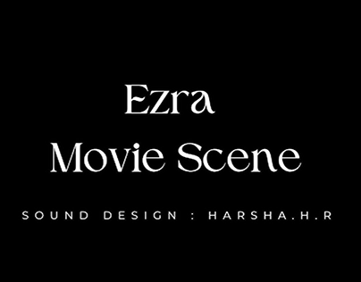 Sound Design Recreation (Ezra Horror Movie)