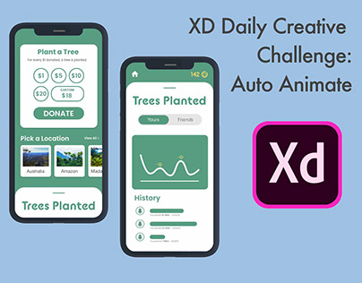 XD Daily Challenge: Auto Animate