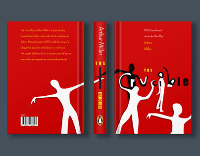 The Crucible book cover design