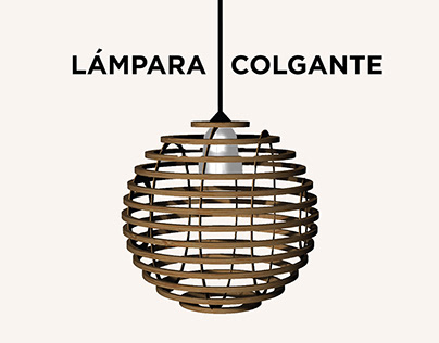 Lámpara Colgante