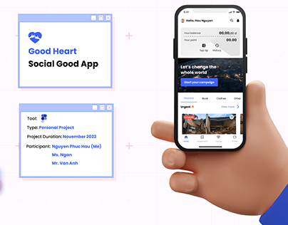 Case Study: Good Heart - Social Good App