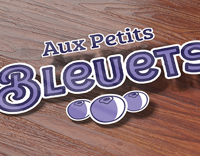 Logo - Aux Petits Bleuets