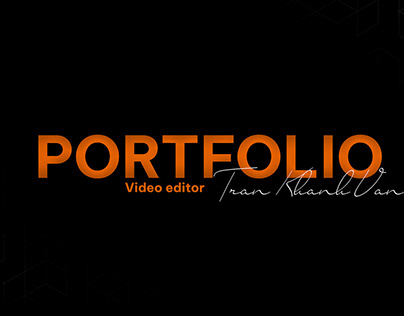 My Portfolio Video Editor