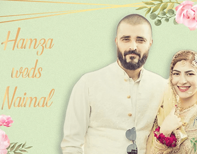 Hamza & Naimal Wedding Slideshow