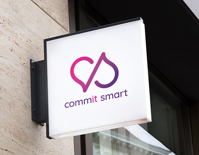 Commit Smart logo design
