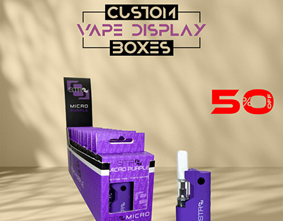 Custom Vape Display Boxes