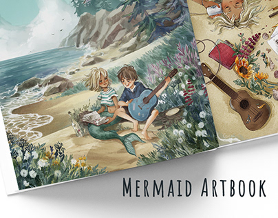 Illustrations for Mermaid Artbook