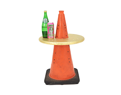 Traffic cone table