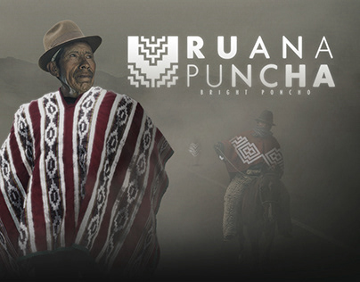 Ruana Puncha - (Bright Poncho)