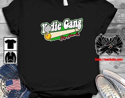 Yodie Gang Bay Area Baseball Logo T-shirt