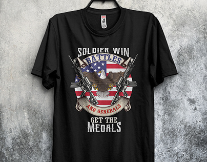 Custom US Army T-shirt design