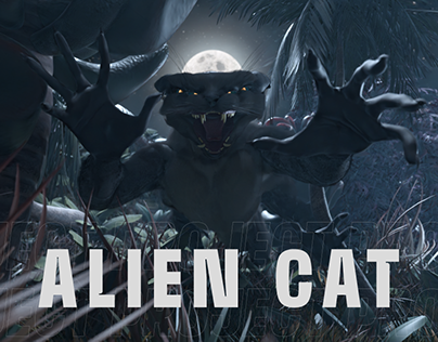 Alien Cat (CGI)