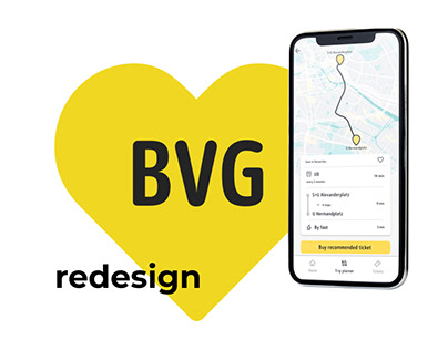BVG app redesign