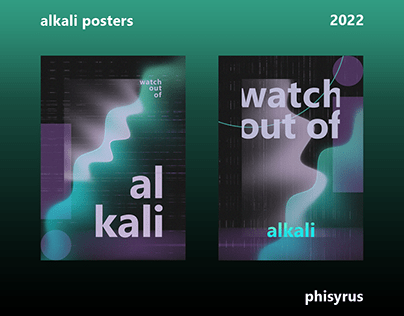 posters - Watch out of alkali
