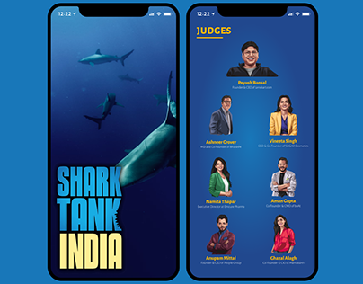 Shark Tank India UI