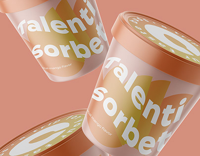 Talenti Sorbet Package Redesign