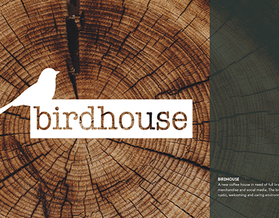 Birdhouse Cafe - Full Branding