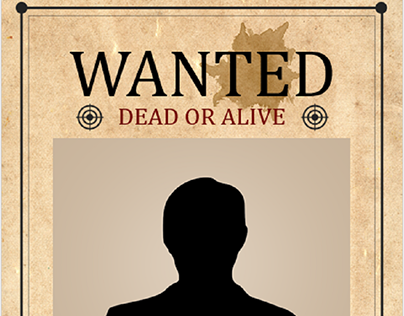 Formal Wanted Poster Template