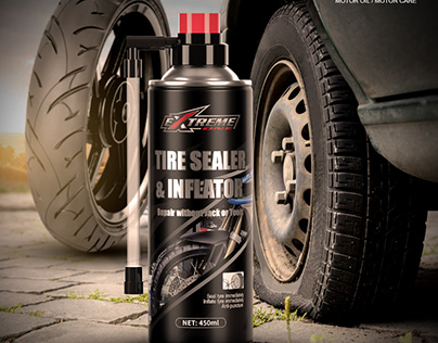 Extreme One Tire Sealer and Inflator Photo Manipulation
