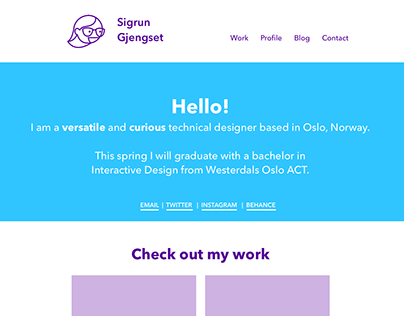 sigrungjengset.com web design