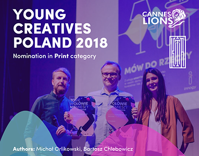 Young Creatives Cannes PL - Nominated poster
