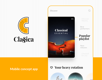 Classica - Concept App