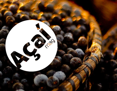 Açai Mag logo and presentation