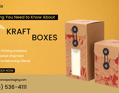 Everything You Need To Know About Custom Kraft Boxes