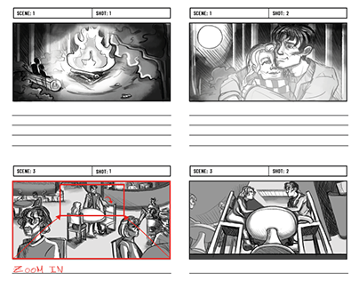 Beyond The Forest - Storyboard