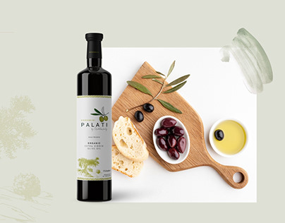 Palati Olive oil and label