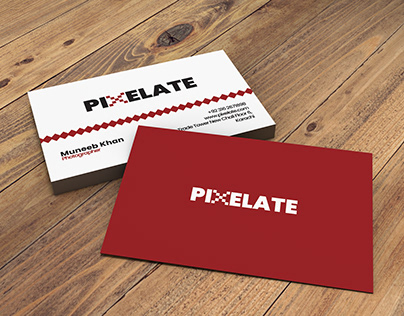 Business Card Design for Pixelate