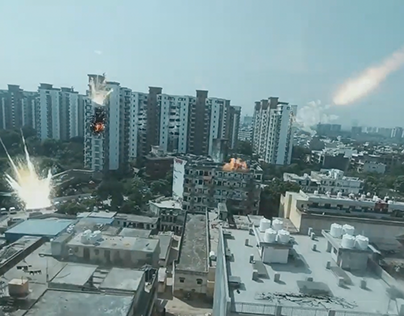 City Distruction VFX