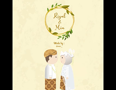 Motion Graphic - Wedding Invitaion Adat Sunda
