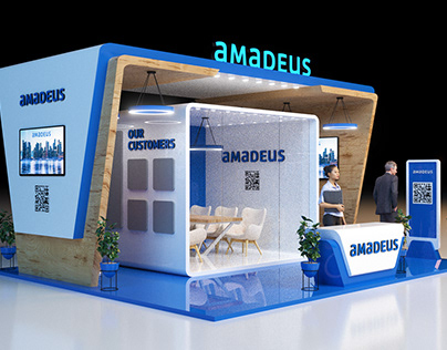 3D Exhibition Stand Concepts - Amadeus